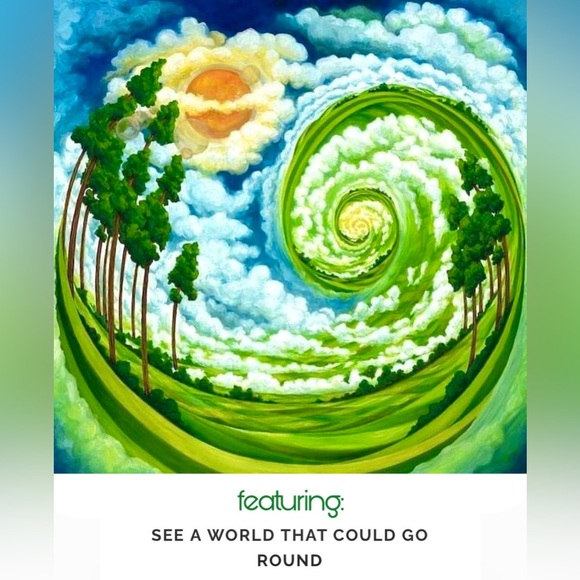 Wearable Art by Sweet Melis- Fit & Flare Dress, Size Small, NWOT - Picture 4 of 9